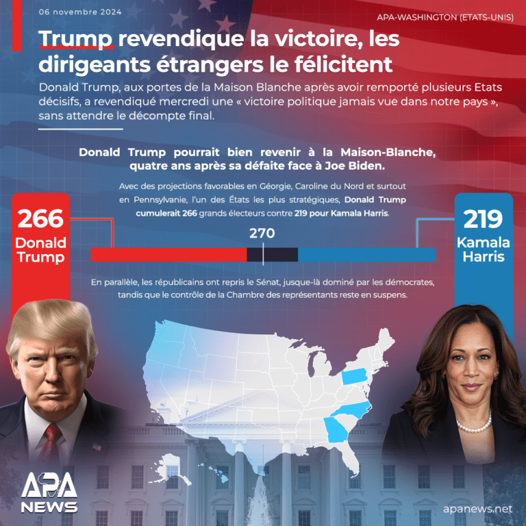 Trump revendique la victoire