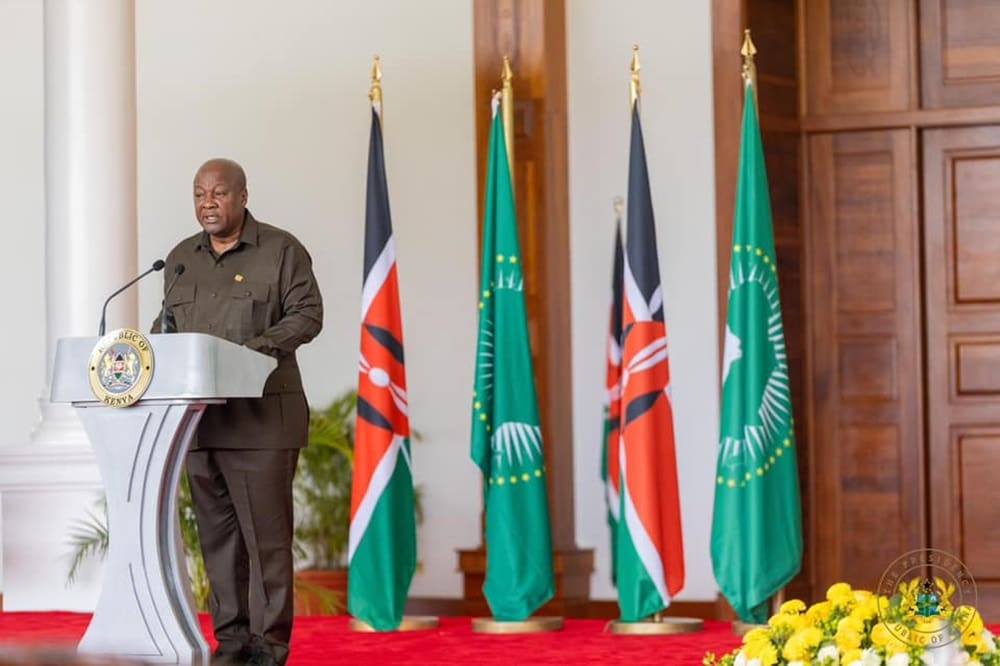 A Nairobi, Mahama prône l’indépendance financiere de l’UA