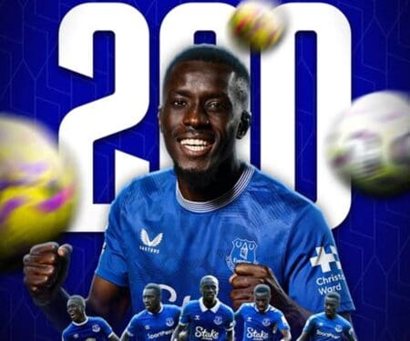 Football : Gana Gueye atteint les 200 matchs avec Everton