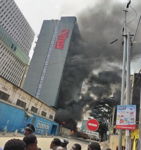 Incendie à l’Apart hôtel Adagio à Abidjan