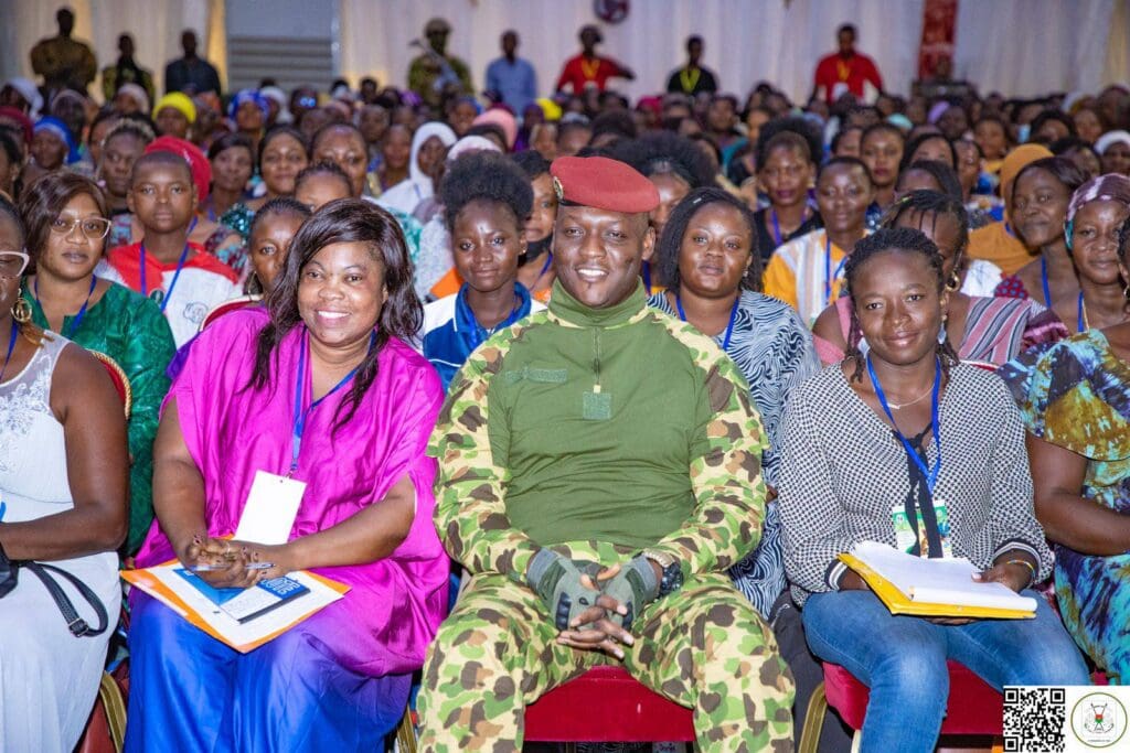 Traoré solidaire des familles des soldats tombés au front