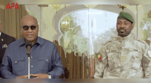 Mahama chez Tiani: appel à la Cédéao pour la reconnaissance l’AES