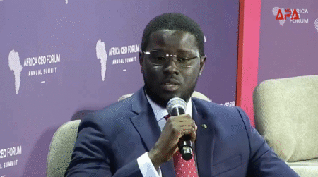 Forum des PDG d'Afrique 2025 : Le président Faye présente sa vision pour un Sénégal connecté