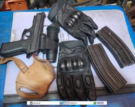 Ghana : la police démantèle plusieurs réseaux de trafic d’armes
