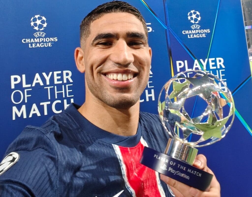 LDC-Europe : Hakimi en héros, le PSG en finale