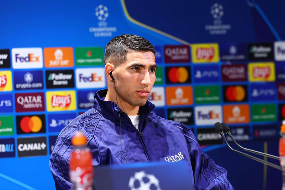 LDC Europe : Hakimi confiant avant le choc face à Arsenal