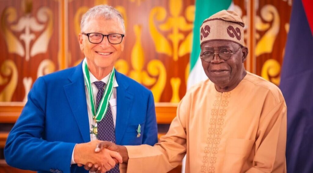 Nigéria : Tinubu honore Bill Gates d’une distinction nationale