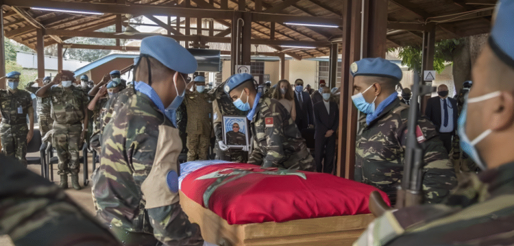 Un Casque bleu marocain décoré à titre posthume par l’ONU