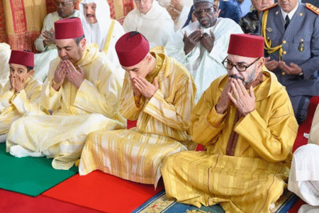 Tétouan : Mohammed VI accomplit le sacrifice de l’Aïd al-Adha