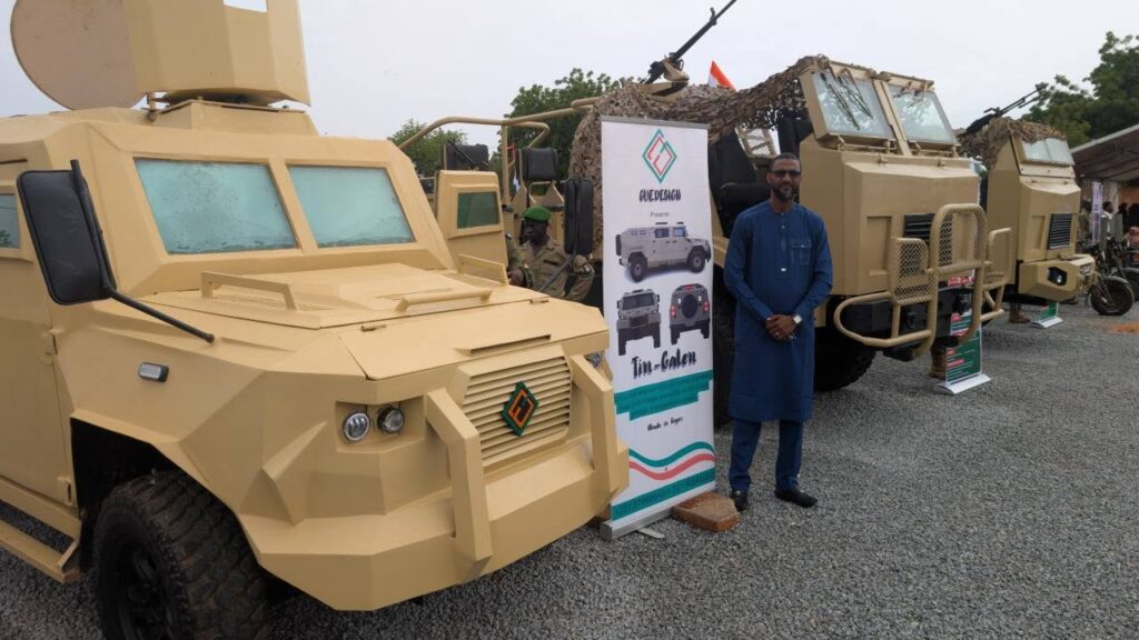 Niger : Guedesign dévoile deux nouveaux véhicules militaires