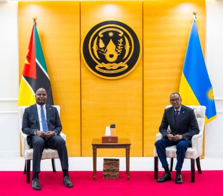 Le président Chapo à Kigali sur fond de crise à Cabo Delgado
