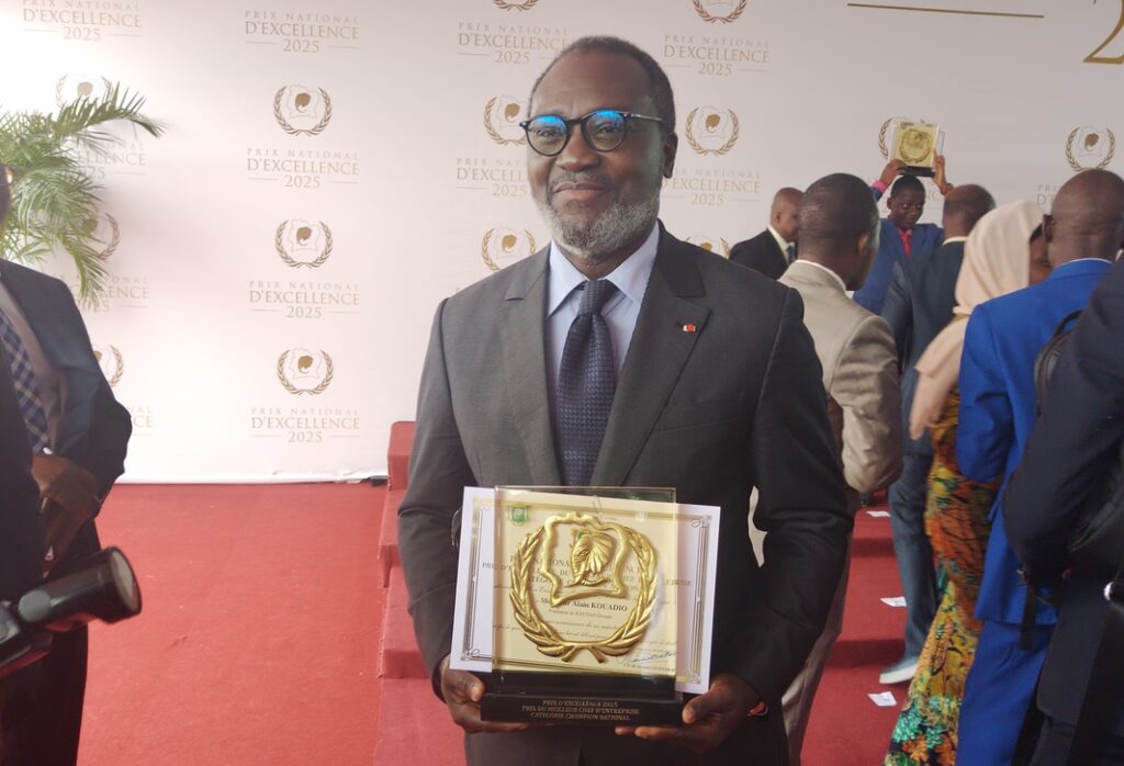 RCI : Alain Kouadio, un « champion » de l’économie, primé