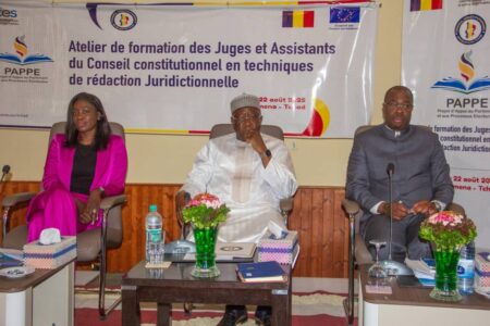 Tchad : des juges formés à la rédaction juridictionnelle