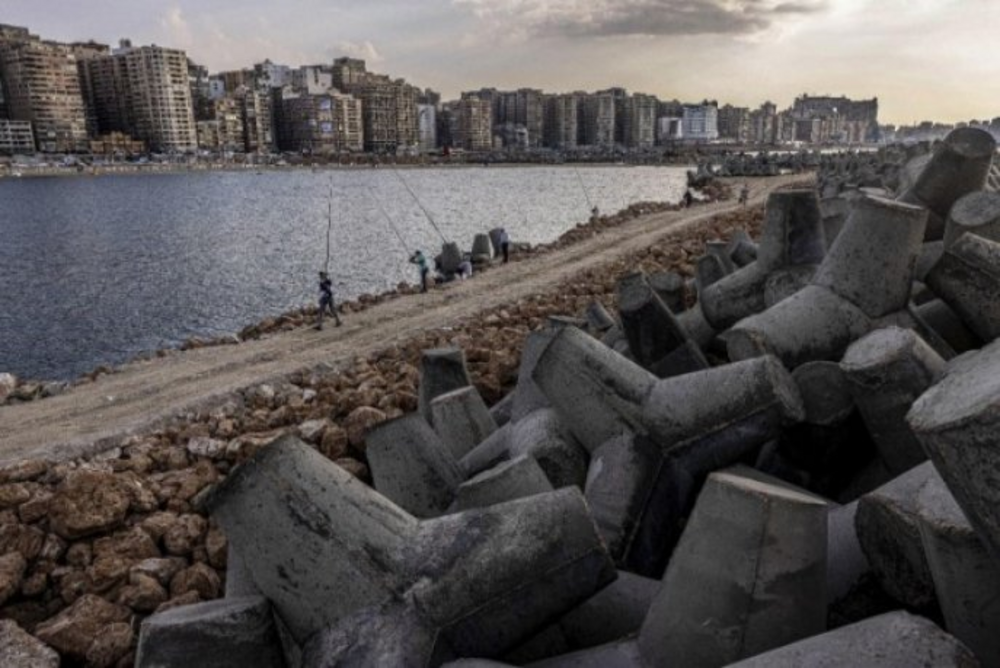 Égypte : la ville d’Alexandrie menacée par la montée des eaux