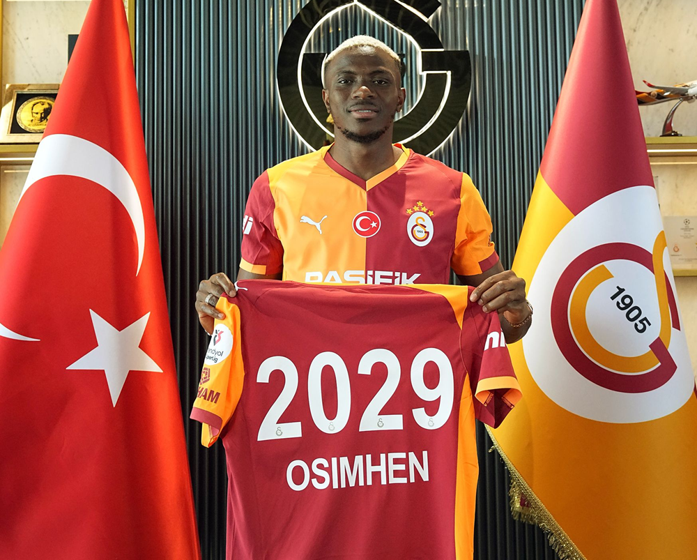 Football : Osimhen signe définitivement à Galatasaray