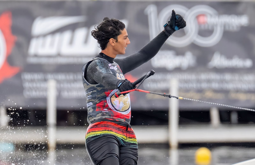 Kamil Belmrah, étoile montante du ski nautique marocain