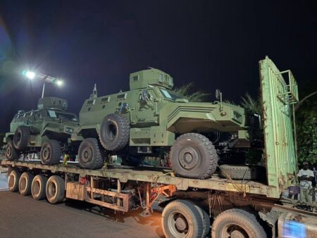 Mali : de nouveaux blindés chinois renforcent les FAMa