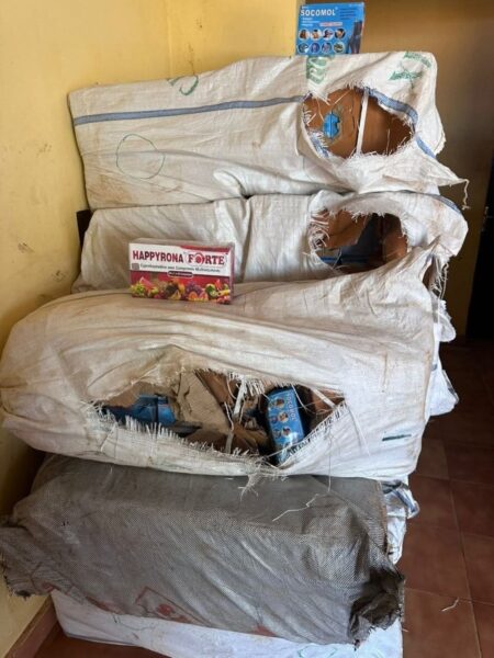 Burkina : saisie record de produits prohibés à Kaya