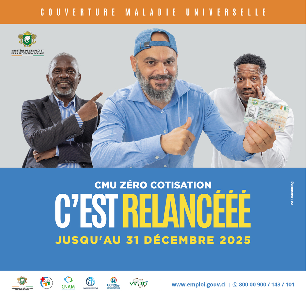 RCI : Ouattara proroge la mesure « CMU Zéro Cotisation »