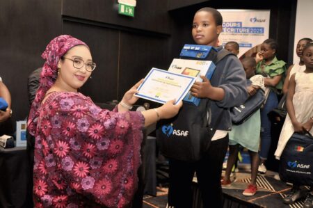 La Fondation ASAF Cameroun d’Eran Moas célèbre de jeunes plumes