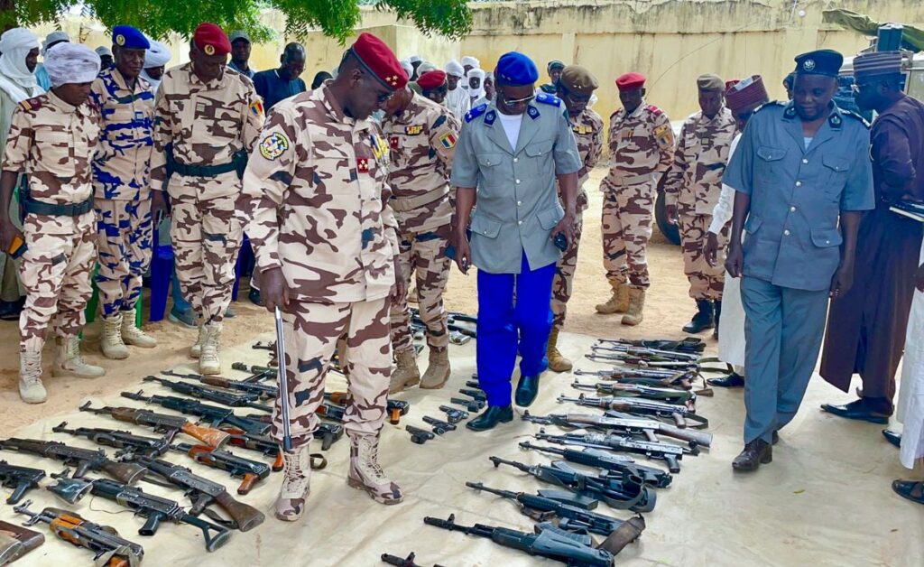 Tchad : 129 armes récupérées des mains des civils dans le Sila