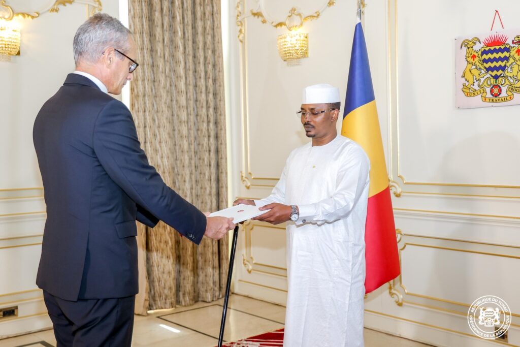 Tchad : 4 ambassadeurs présentent leurs lettres de créance