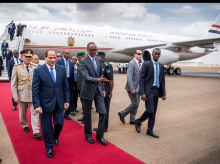 Échanges économiques : Kagame en visite officielle en Egypte