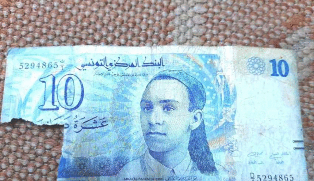 Tunisie : recrudescence des billets déchirés et anciens
