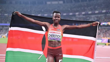 Mondiaux d’athlétisme : Cherotich championne du 3000 m steeple