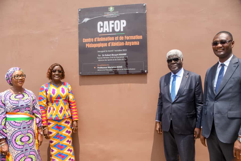Le plus grand CAFOP ivoirien inauguré à Anyama