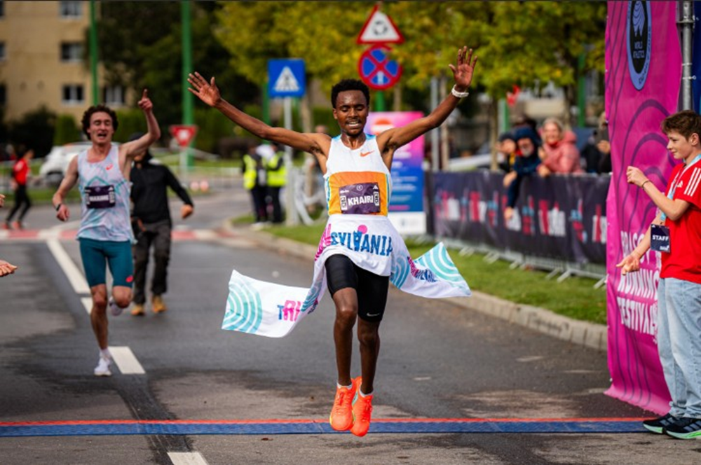 Athlétisme : Khairi Bejiga brille au tRUNsylvania 10K