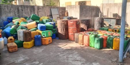 Bamako : opération policière contre la contrebande de carburant