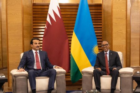 L’émir du Qatar en visite officielle au Rwanda