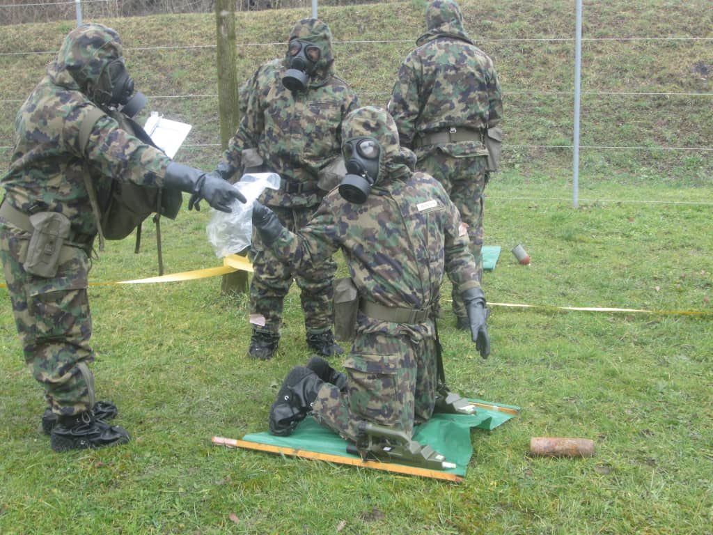 RCI : l’armée se prépare face aux accidents chimiques