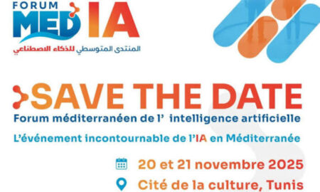 Tunisie : 2e édition du Forum méditerranéen de l’IA à Tunis