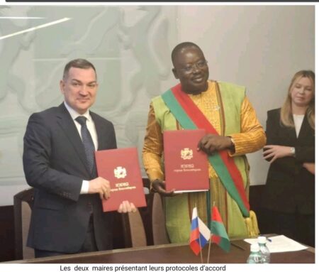 Burkina-Russie: un accord de jumelage officiellement scellé