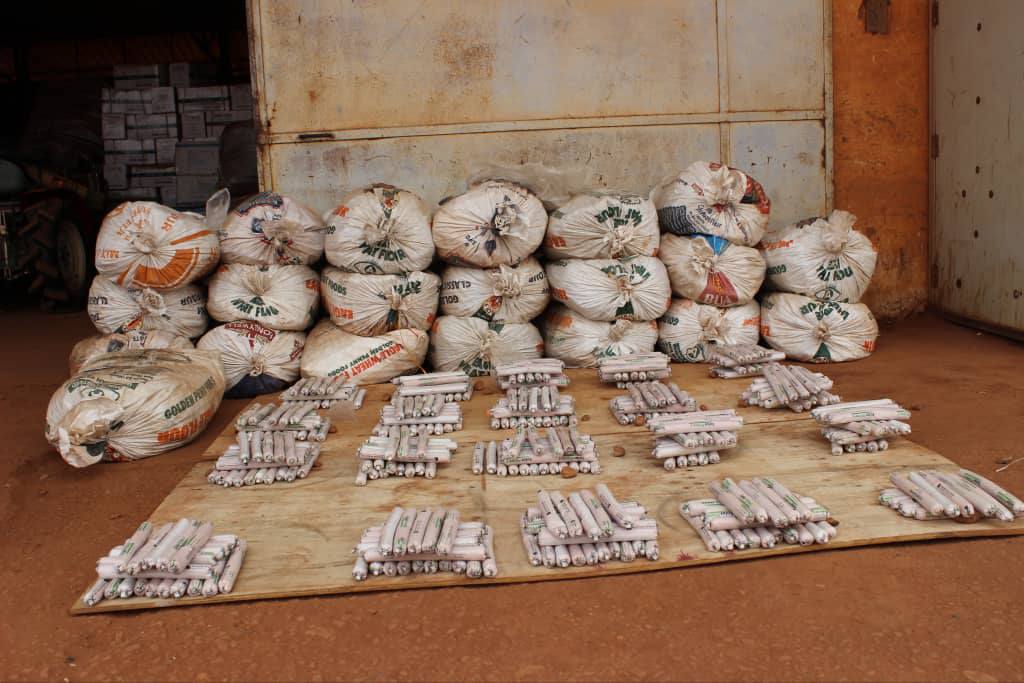 Niger : saisie de 8 567 bâtons de dynamite par les Douanes