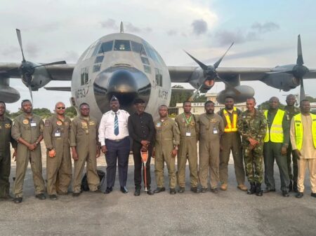 Du Burkina au Portugal : le C-130 nigérian poursuit son vol