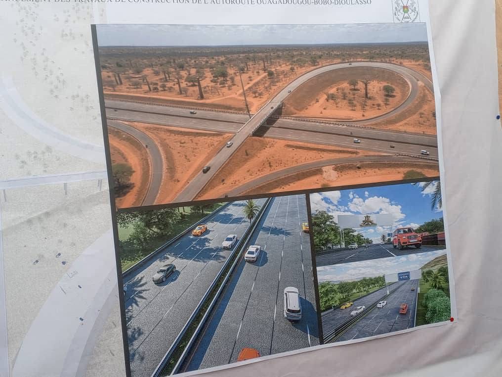 Burkina : Traoré lance la construction de l’autoroute Ouaga-Bobo