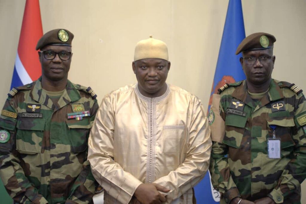 Gambie : Barrow accueille le nouveau commandant de l’ECOMIG
