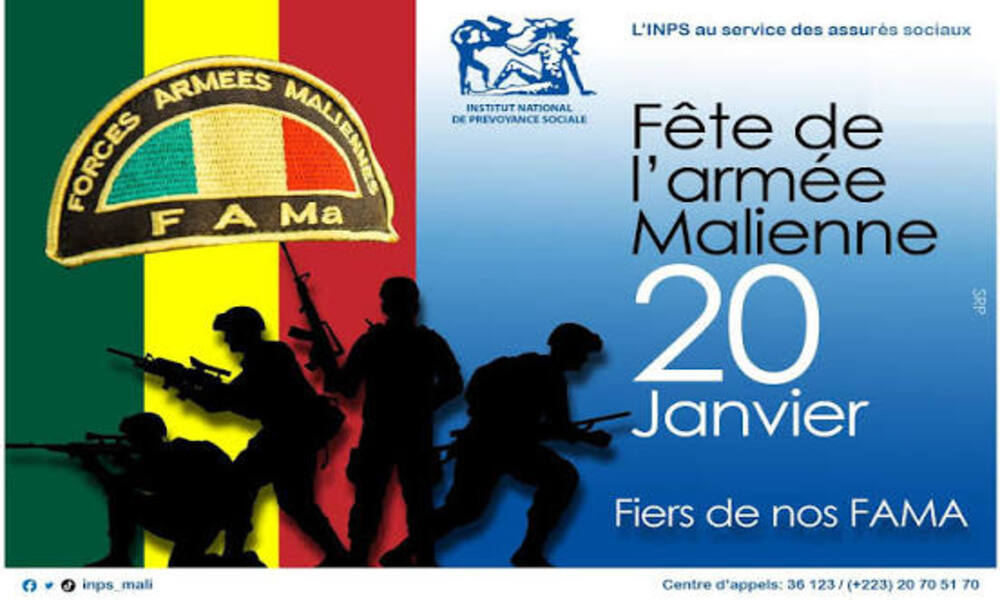 Mali : une allocation de 17 Mrds FCFA pour les forces armées