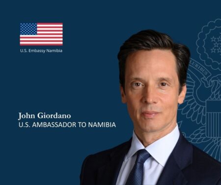 John Giordano fixe les priorités de la diplomatie américaine en Namibie