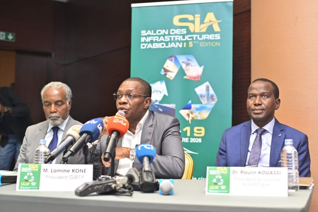 La 5e édition du Salon des infrastructures d’Abidjan lancée