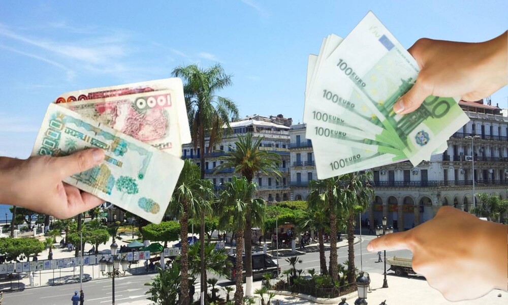 Algérie : l’euro à des niveaux records sur le marché parallèle