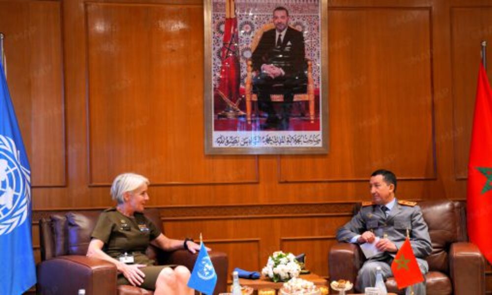 Rabat: Échange avec la conseillère militaire par intérim de l’ONU