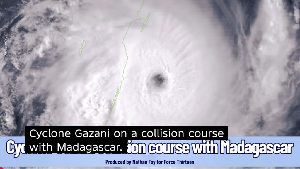 Le cyclone Gezani s’intensifie après avoir traversé Madagascar