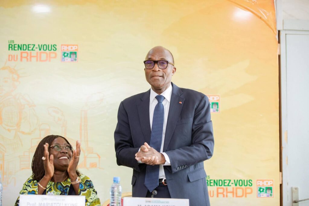 RCI: Adama Koné prend les rênes du groupe parlementaire RHDP