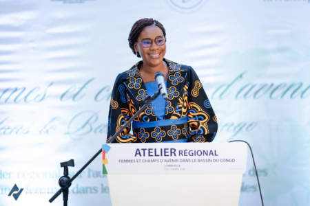 Gabon: Zita Oligui Nguema ouvre un atelier pour les agricultrices