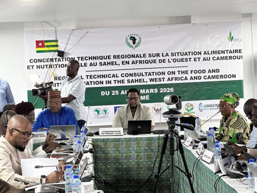 Togo : concertation régionale sur la sécurité alimentaire