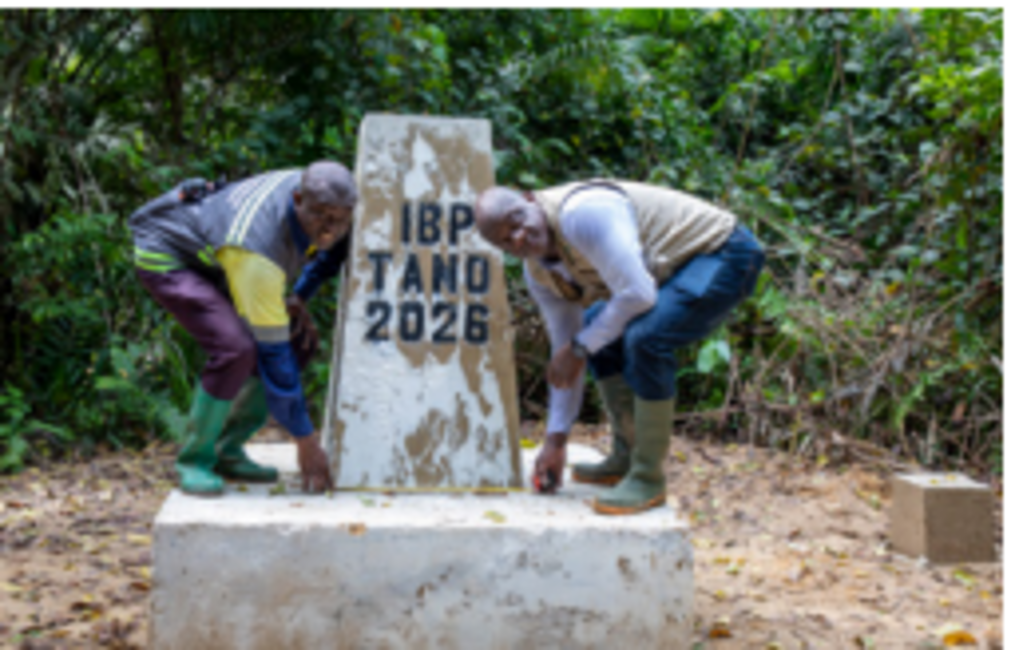 Côte d’Ivoire-Ghana: 78 nouvelles bornes frontières posées